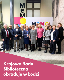 Krajowa Rada Biblioteczna obraduje w Łodzi